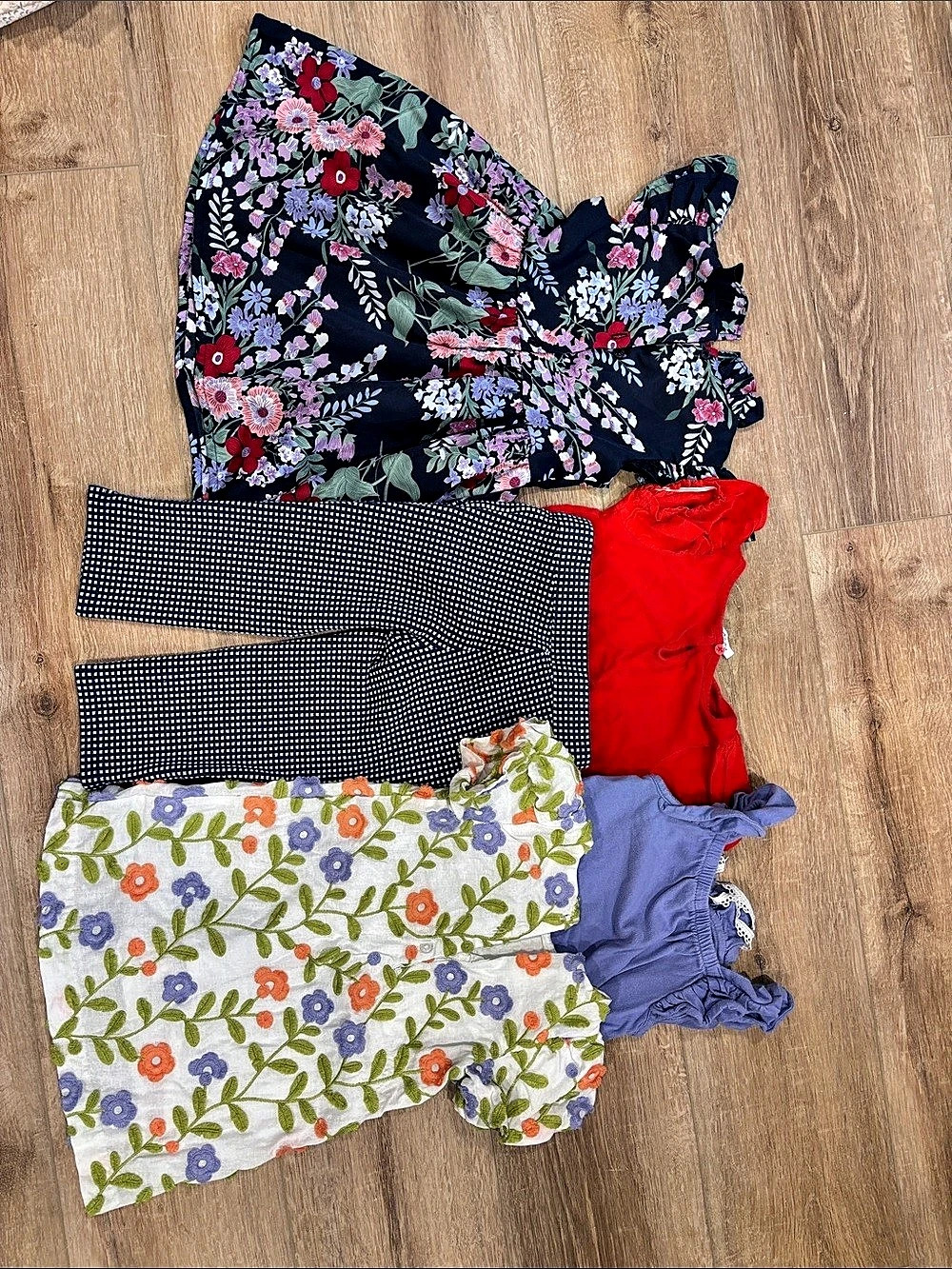 Janie and Jack Girls Floral Clothing Lot